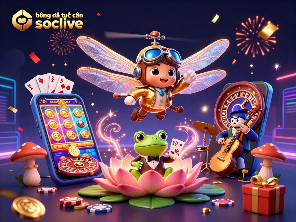 Experience the excitement of bóng đá trực tuyến socolive with vibrant casino fun and lively interactions.