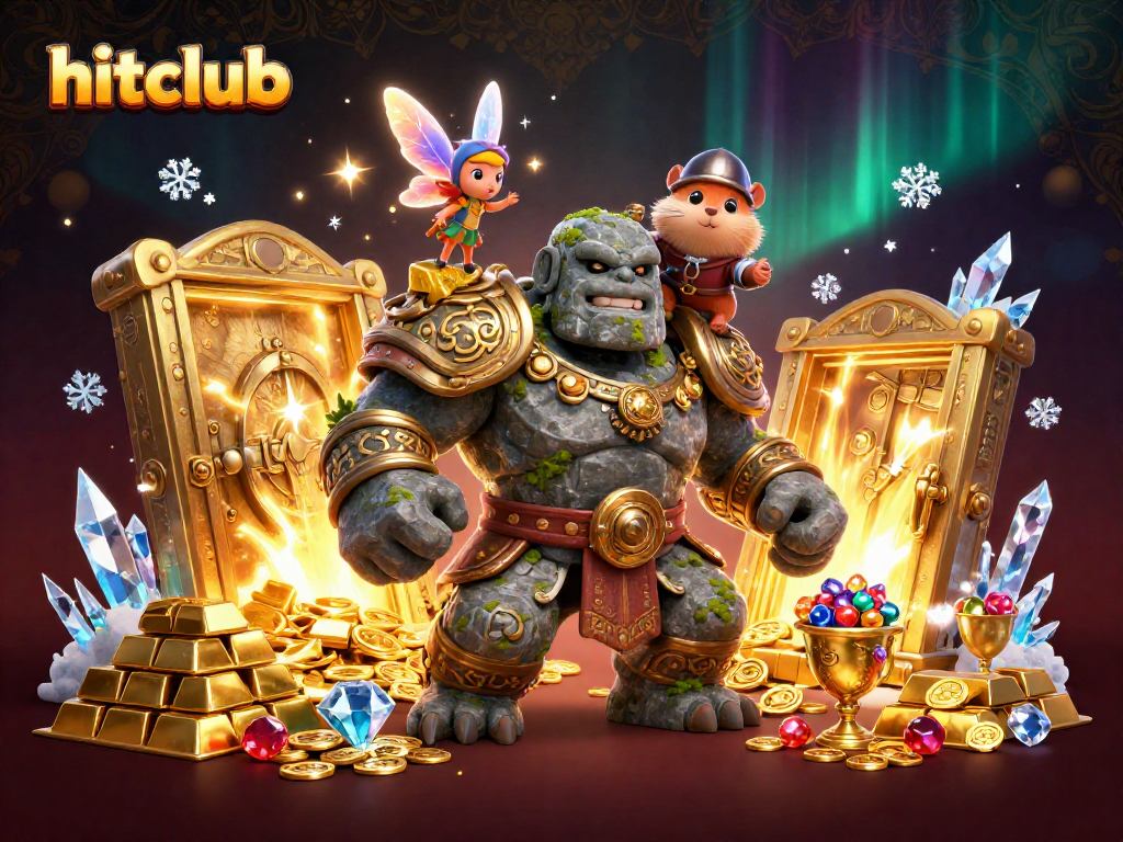 Experience thrilling wins with hitclub's captivating 3D casino adventure featuring magical characters.