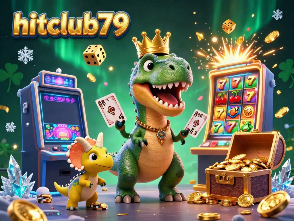 Experience thrilling gameplay at hitclub79 with fun characters in a vibrant casino setting.