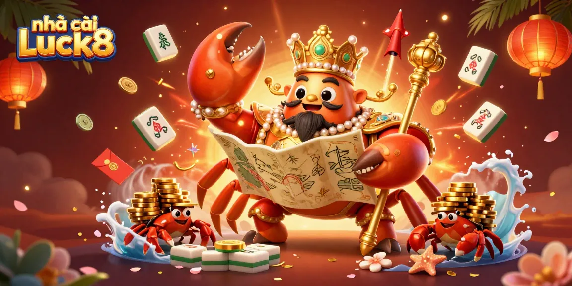 Experience the excitement of betting at nhà cái Luck8 with a vibrant 3D casino scene illuminating the thrill of the game.