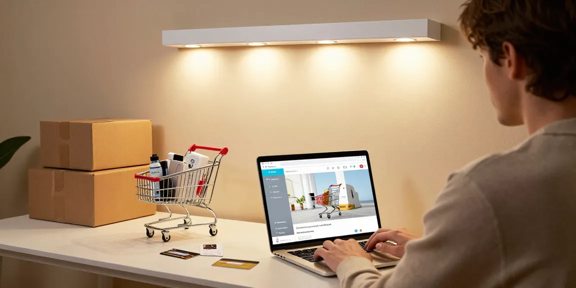 Sina magnetica showcased during an online shopping product review, e-commerce buyers discovering the best deals on magnetic track lighting in 2026.