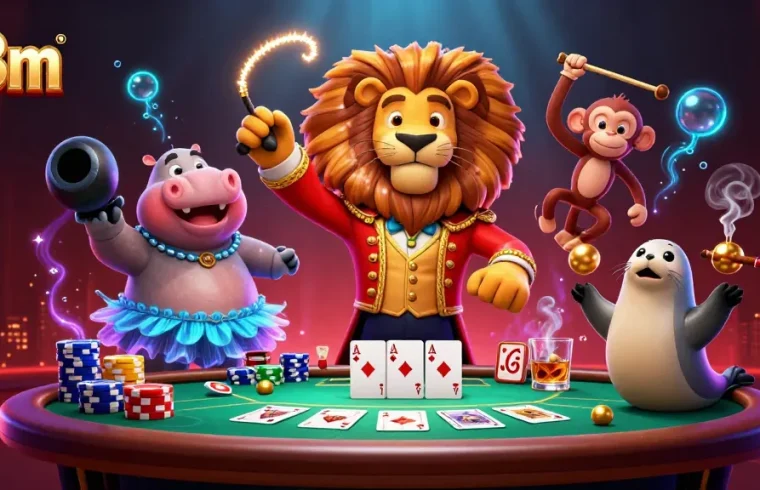 Experience vibrant 88m gaming action with a colorful casino flash and dynamic characters.